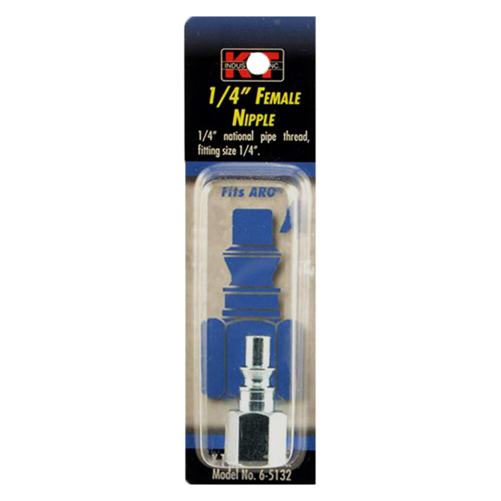 image of Aro 1/4-in Female NPT 1/4-in Nipple