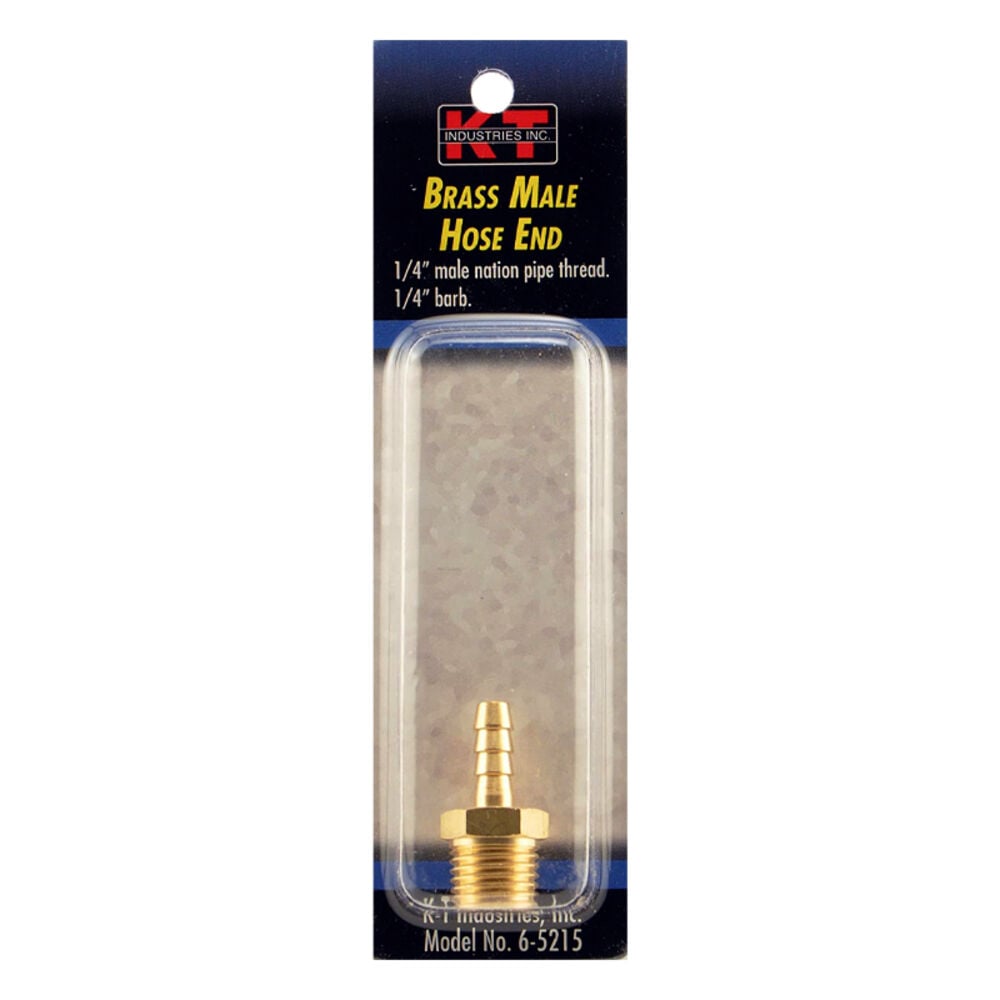 image of Hose End, 1/4-in Male NPT x 1/4-in Barb
