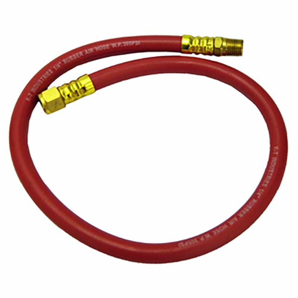 image of Leader Air Hose with Swivel, 1/4-in x 24-in