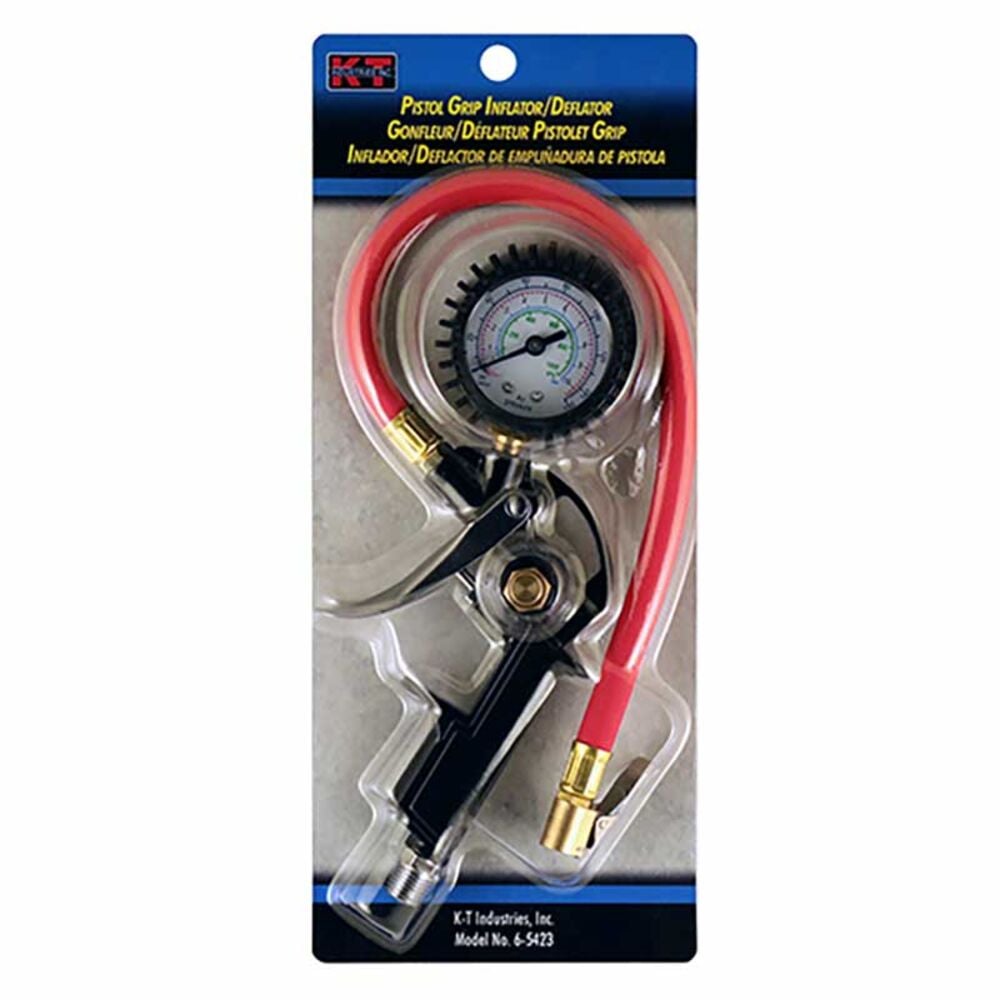 image of Tire Inflator with Gauge