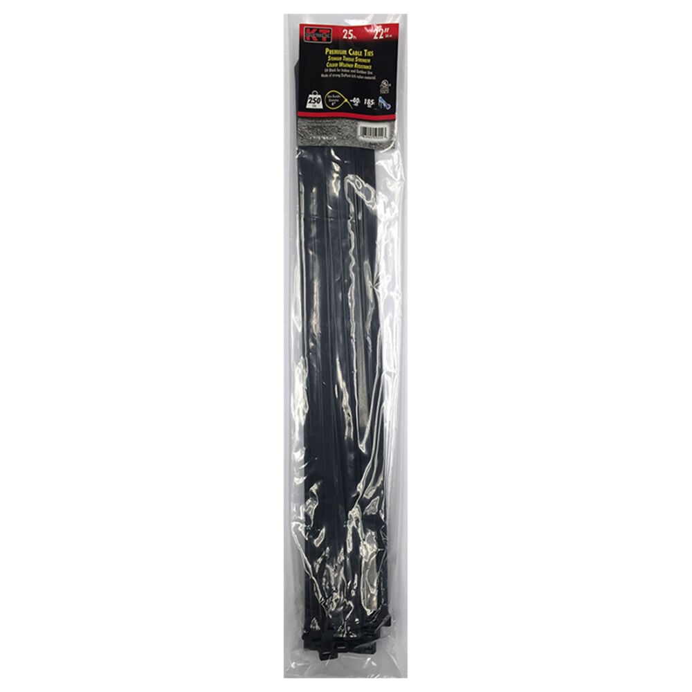 image of Super Heavy Duty Cable Ties, 25 Count