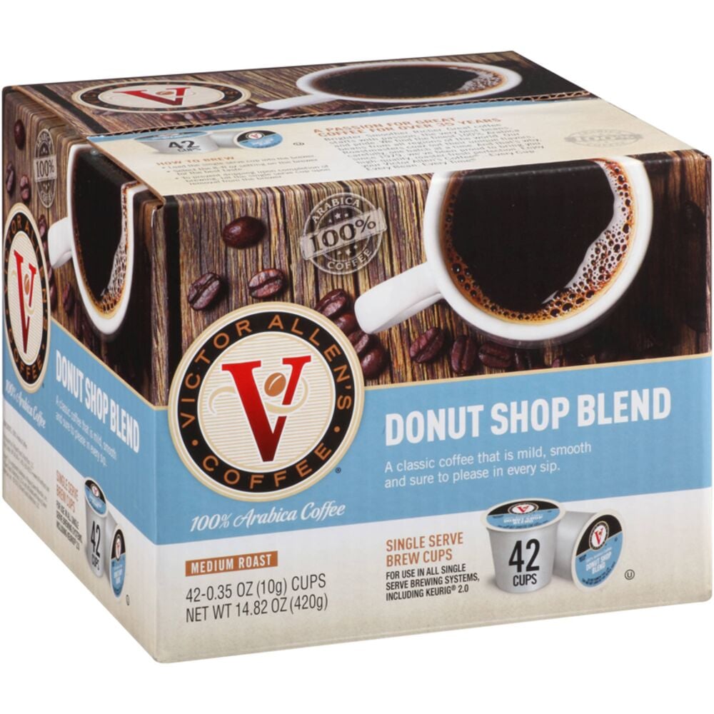 image of Donut Shop Blend Single Serve Brew Cups, 42 count