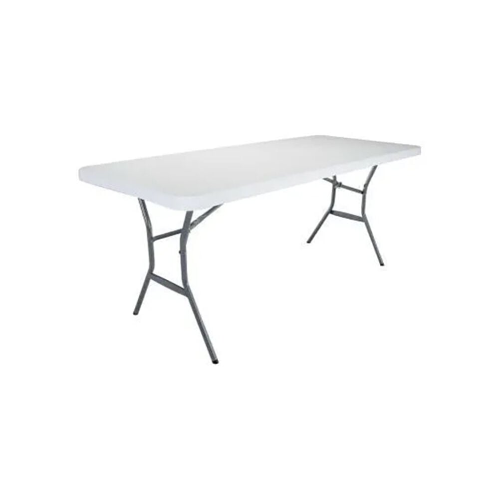 image of LB International Table, Folding, 6 ft