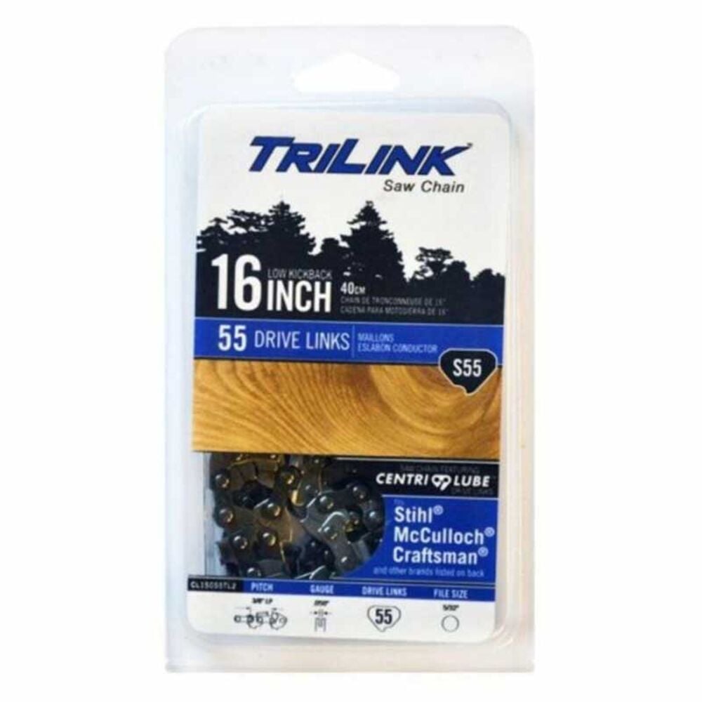 image of 16-in S55 Semi Chisel Chainsaw Chain