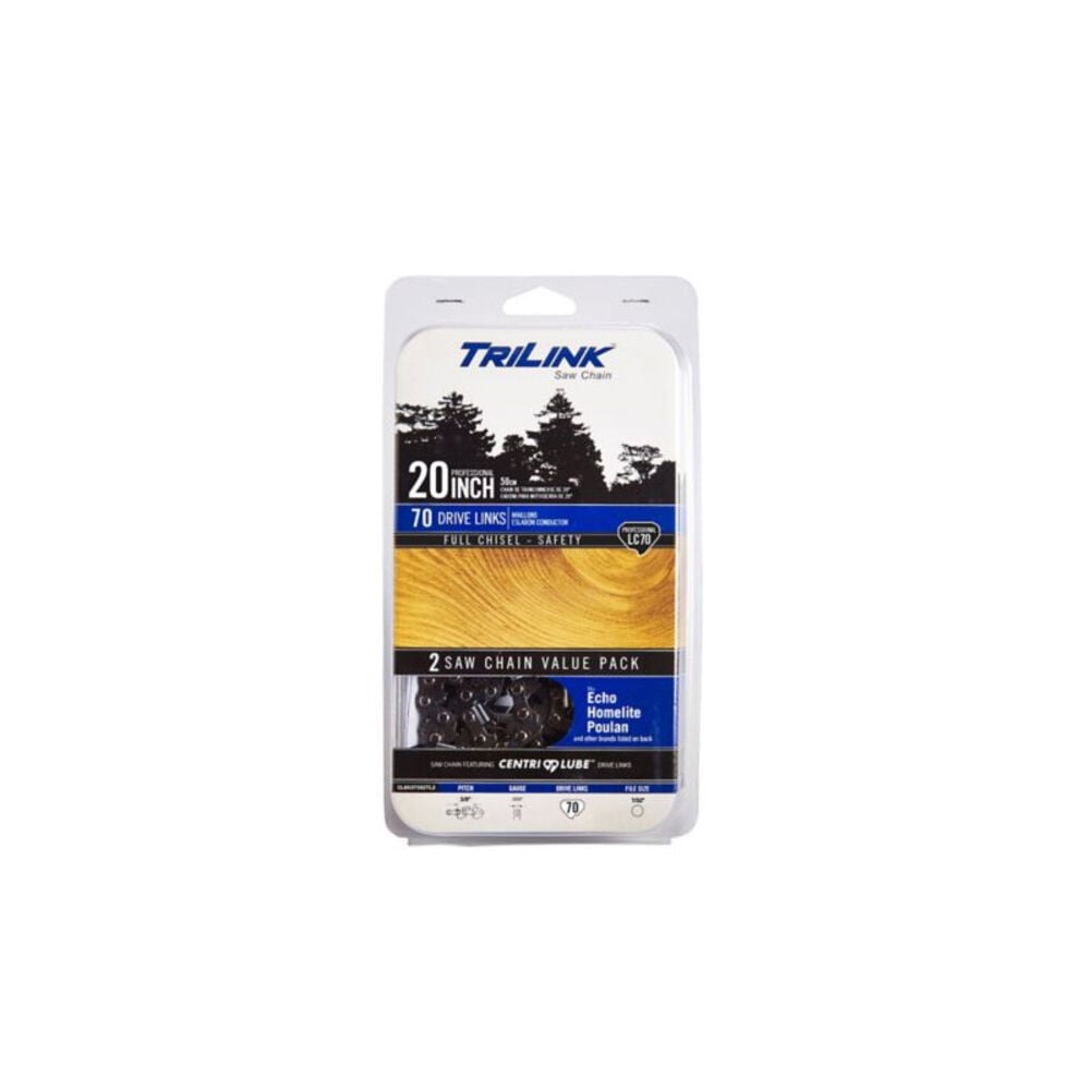 image of Chainsaw Chain Twin Pack, 72V-70