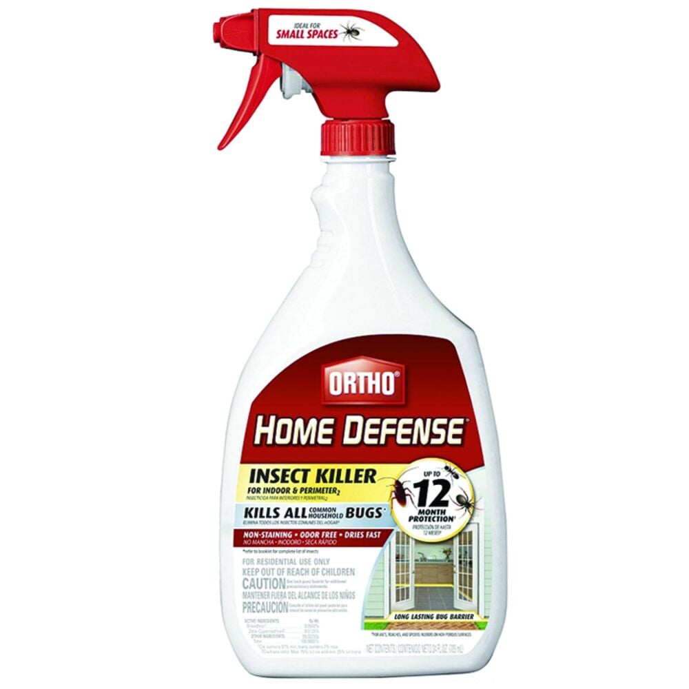image of Home Defense MAX Insect Killer Spray for Indoor and Home Perimeter, 24 oz