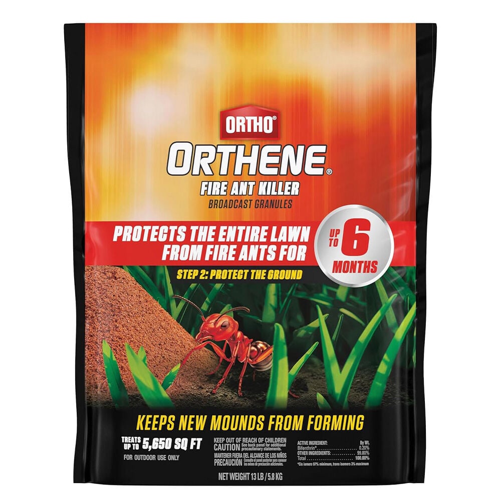 image of Orthene Fire Ant Killer Broadcast Granules, 13 lb
