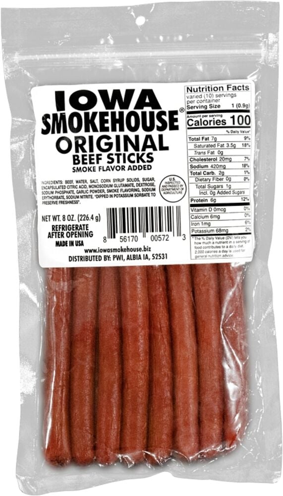 image of Original Beef Sticks, 8 oz