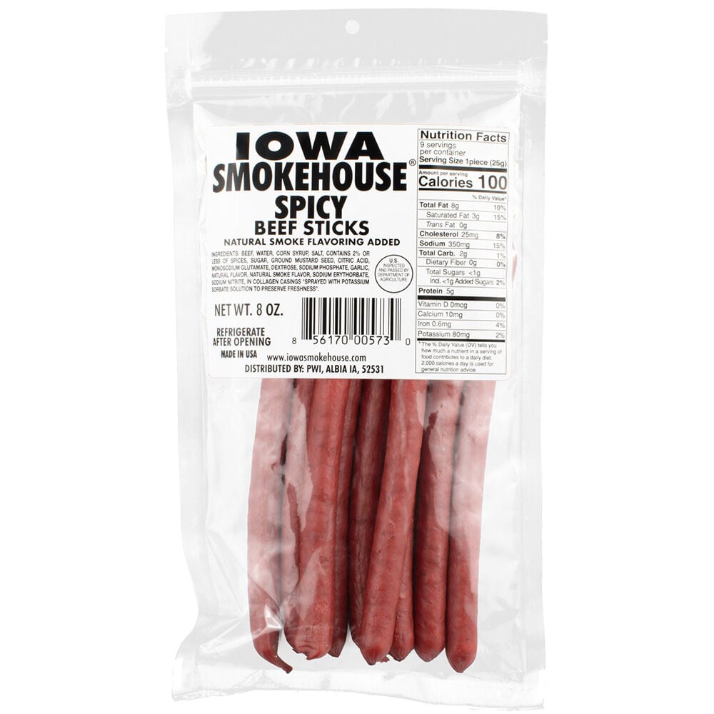 image of Spicy Beef Sticks, 8 oz