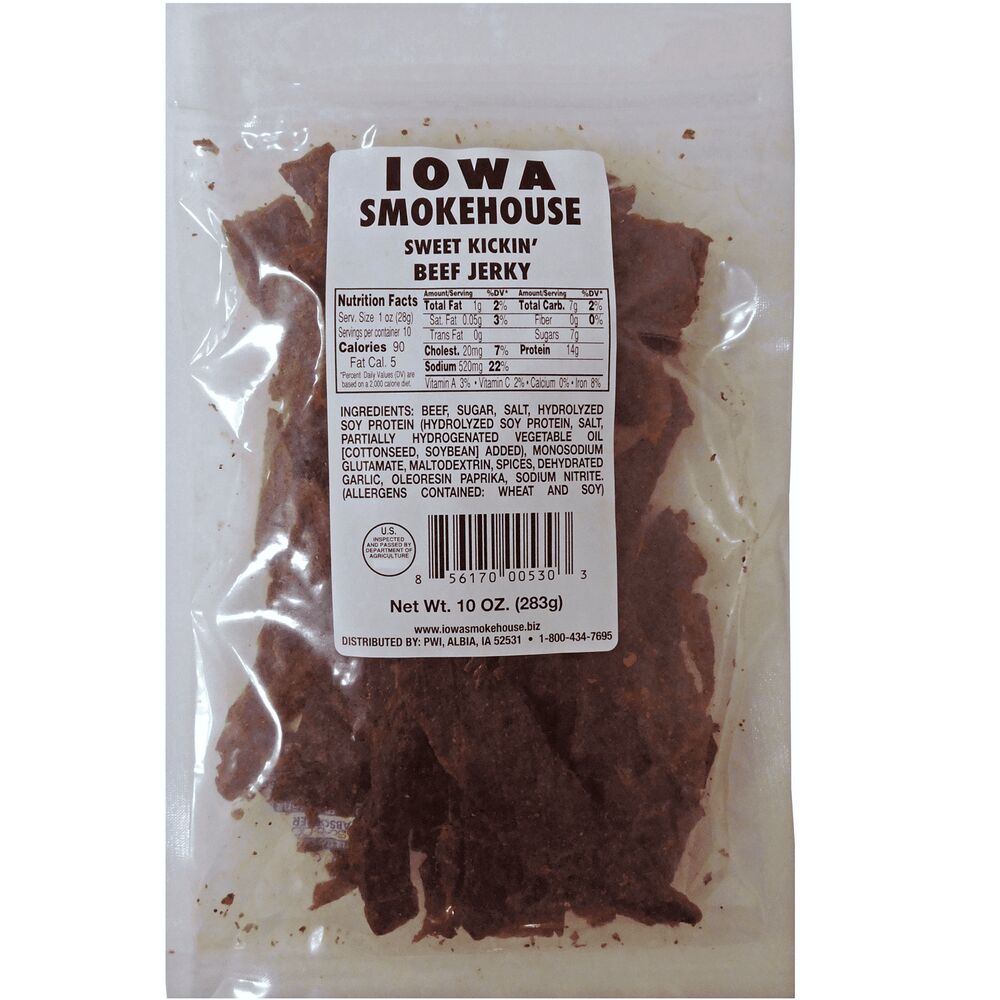 image of Sweet Kickin' Beef Jerky, 10 oz