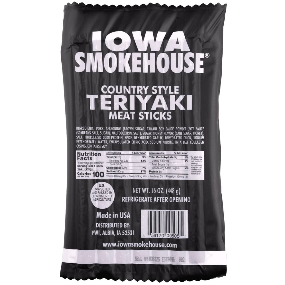 image of Teriyaki Meat Sticks, 16 oz