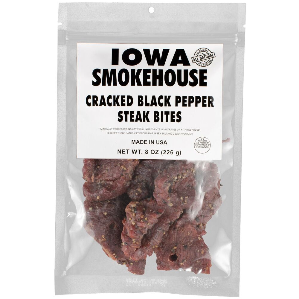 image of Cracked Black Pepper Steak Bites, 8 oz.