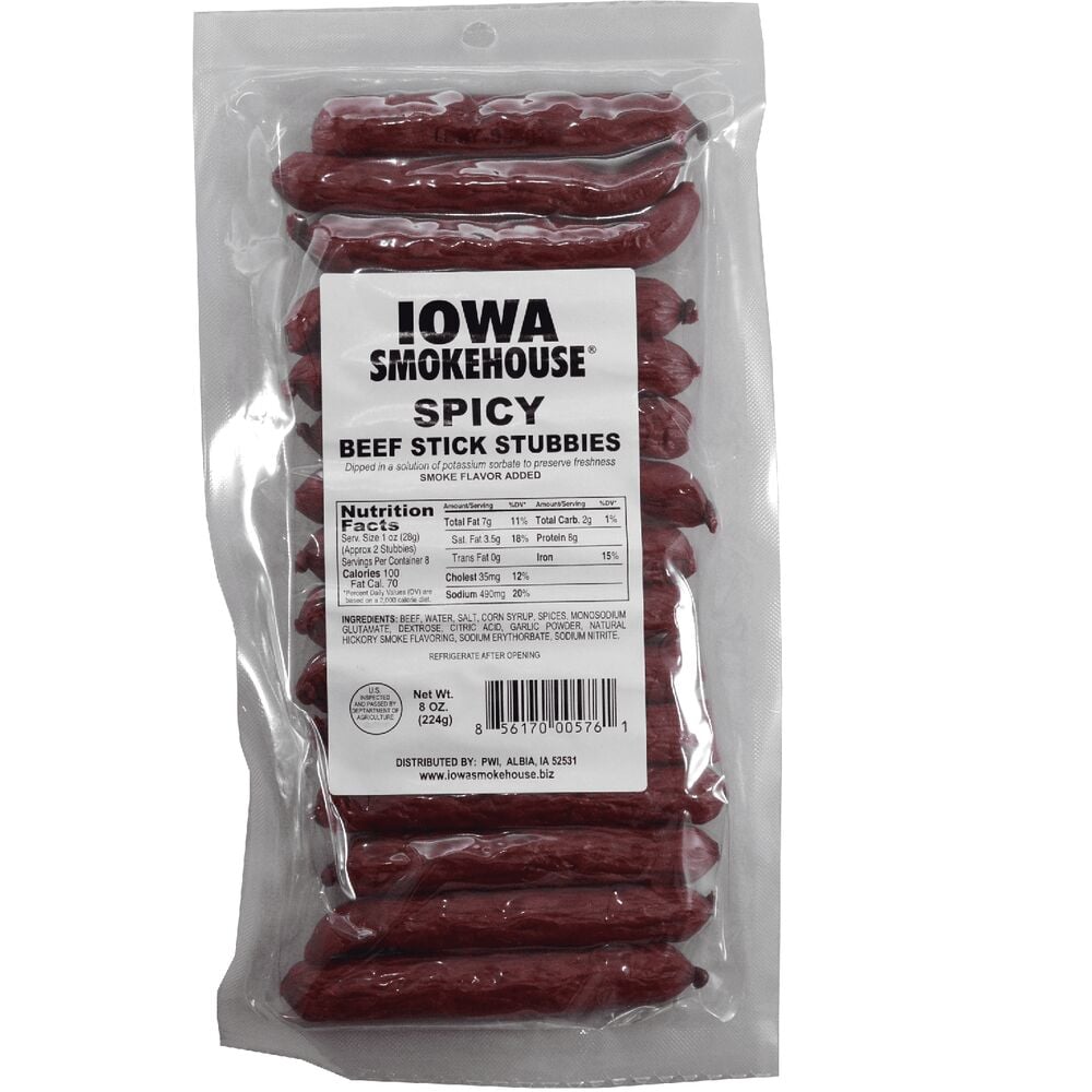 image of Spicy Beef Stick Stubbies, 8 oz