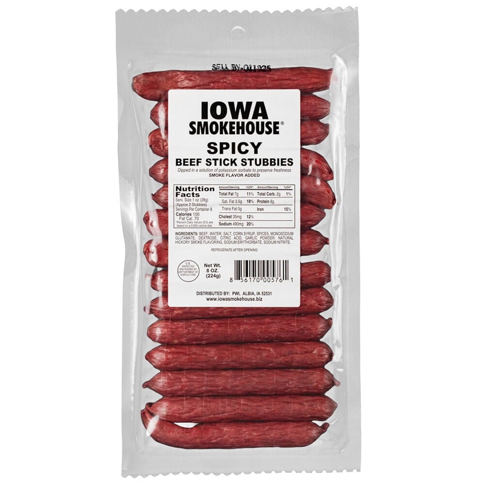 image of Spicy Beef Stick Stubbies, 8 oz