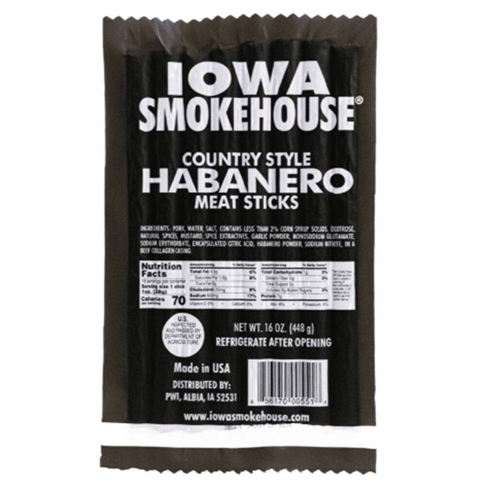 image of Meat Sticks- Country Style Habanero, 16 oz