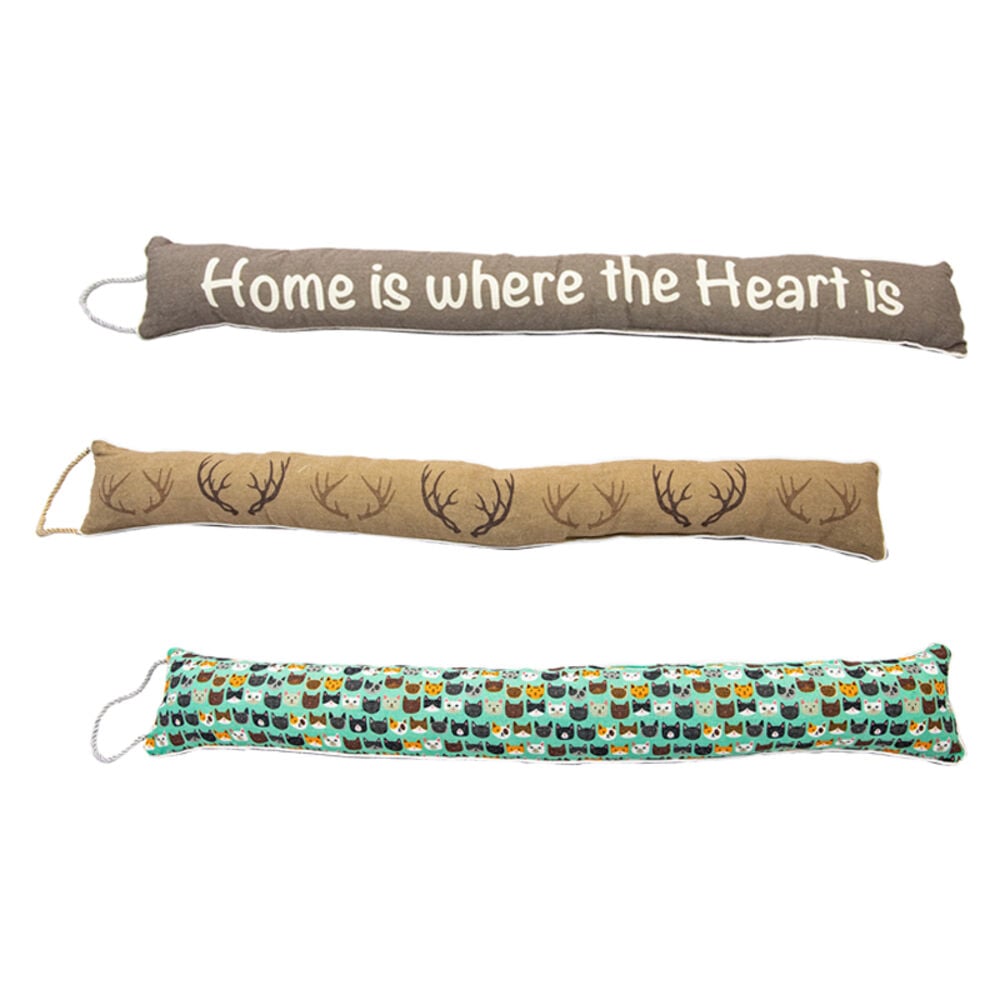 image of 36-in Stylish Tapestry Door and Window Draft Stopper, Design May Vary