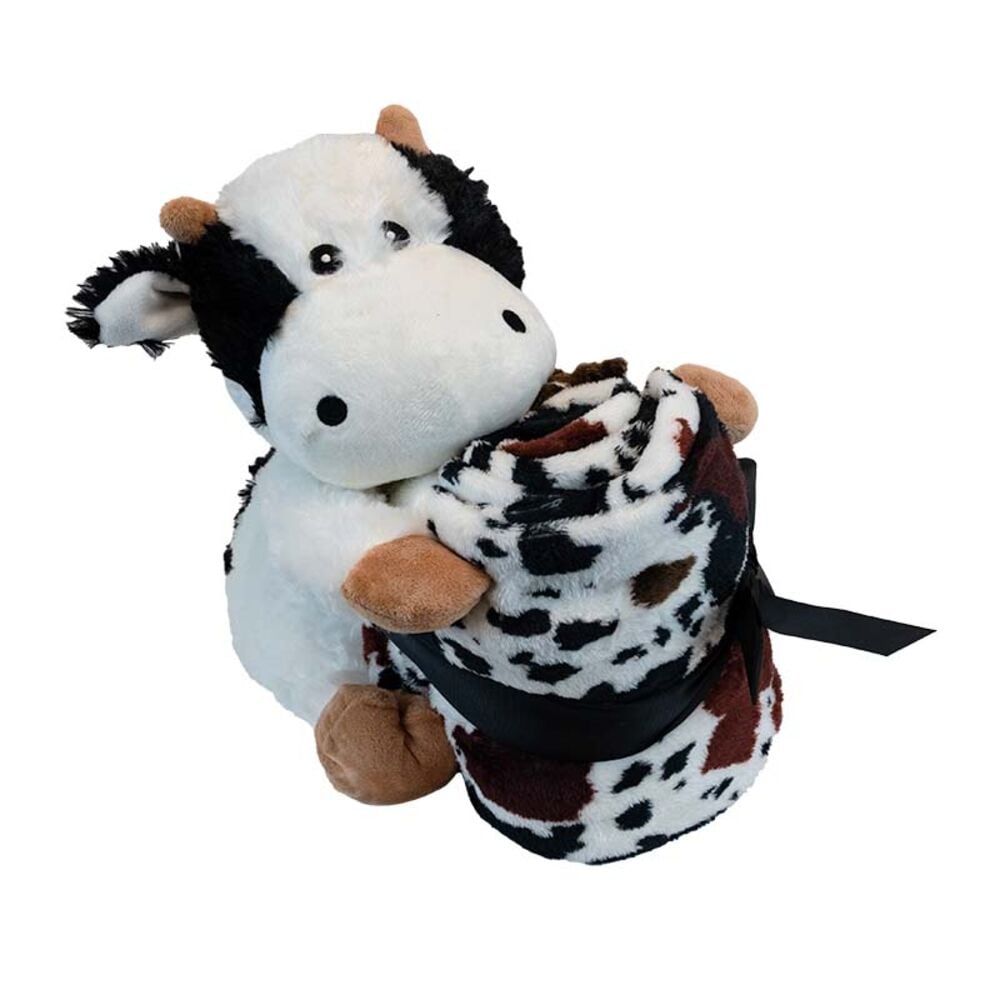 image of Plush Doll and Throw Blanket Set, Designs Vary