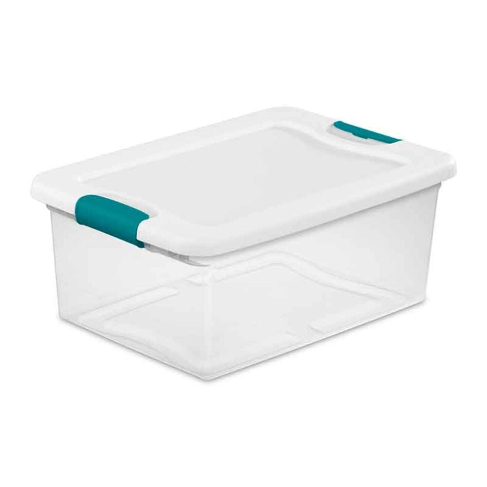 image of 15 Quart Latching Storage Box