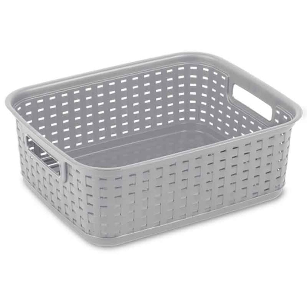 image of Cement Short Weave Basket