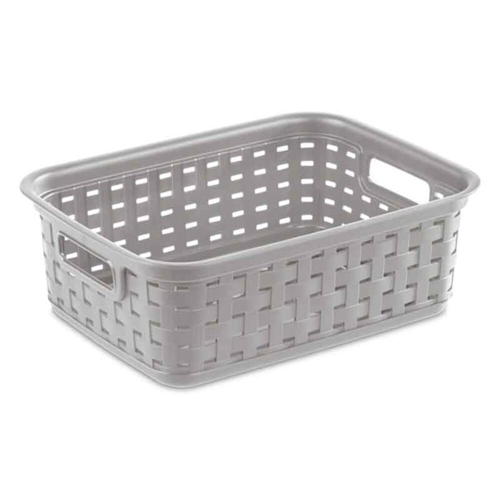 image of Cement Small Weave Basket