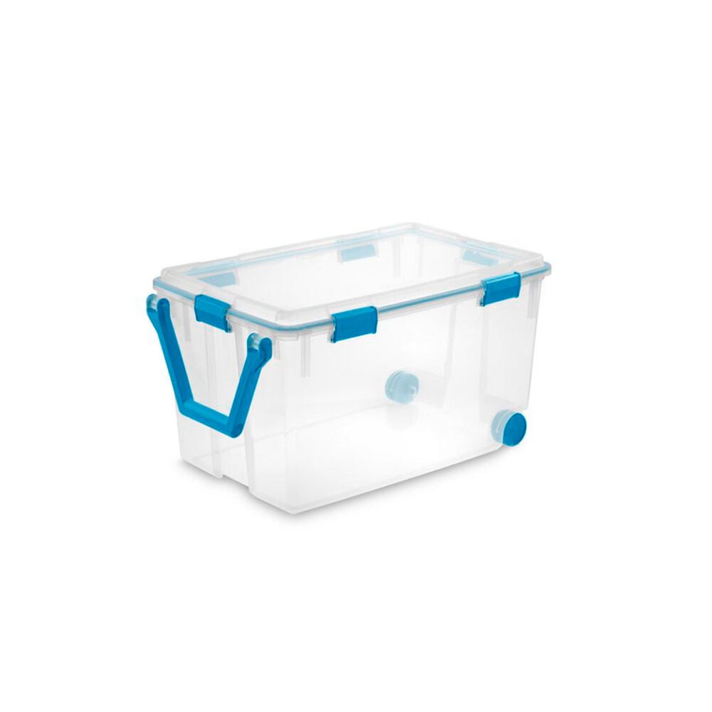 image of Wheeled Gasket Seal Box, 120 qt