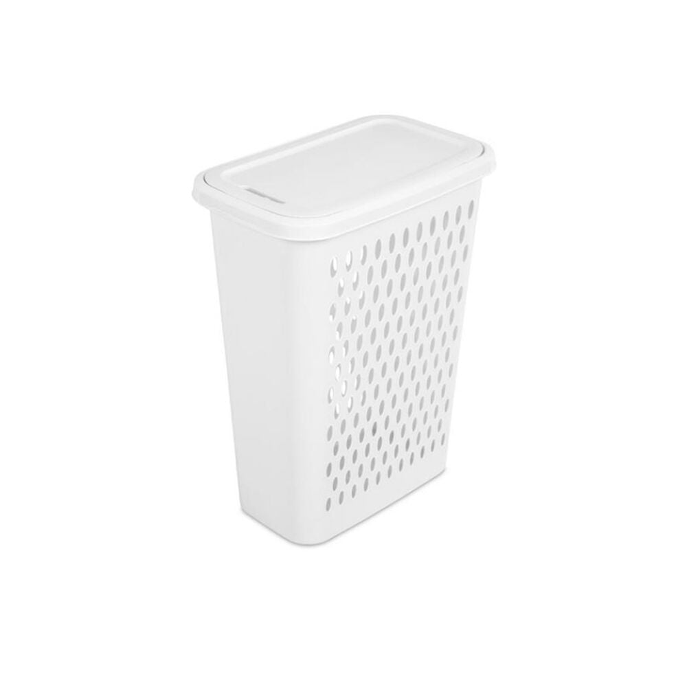 image of Slim Laundry Hamper, 1.75 bushel