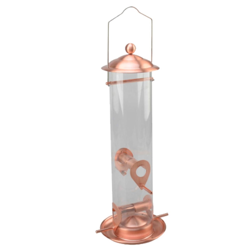 image of Copper 4 Station Bird Feeder