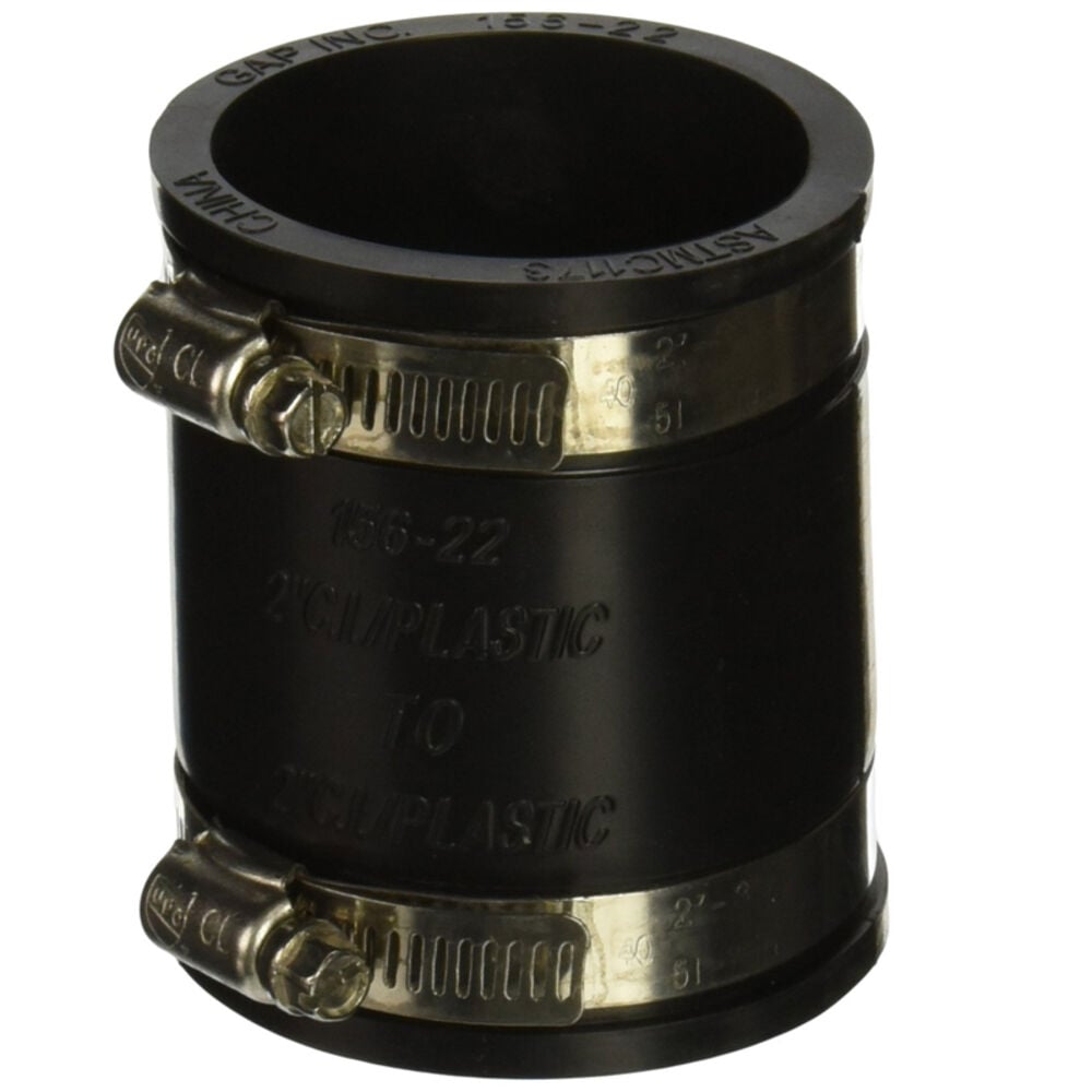 image of 2.75-Inch H x 2.75-Inch W x 3.5-Inch D, Black Coupling