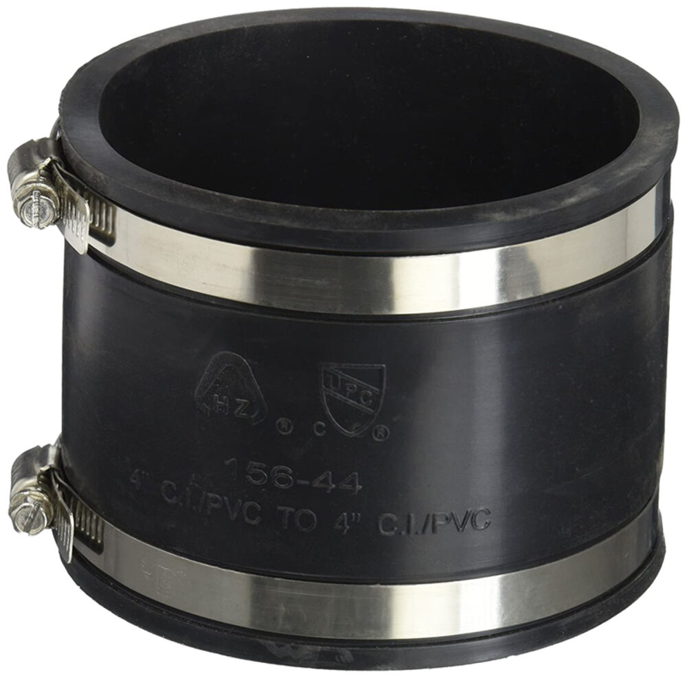 image of Coupling, 4-Inch x 4-Inch, Silver
