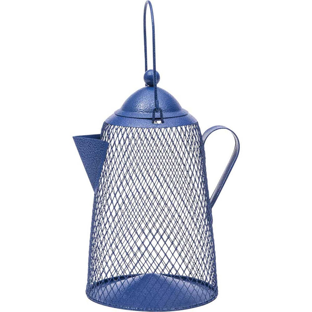 image of Coffee Pot Mesh Bird Feeder