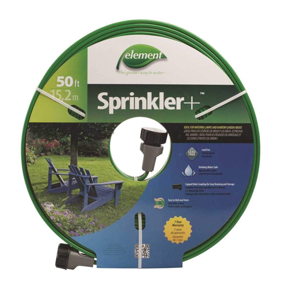 image of Flat Sprinkler and Soaker Hose