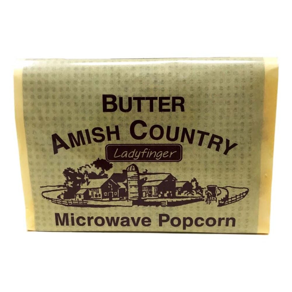 image of Ladyfinger Butter Microwave Popcorn, 3.5 oz