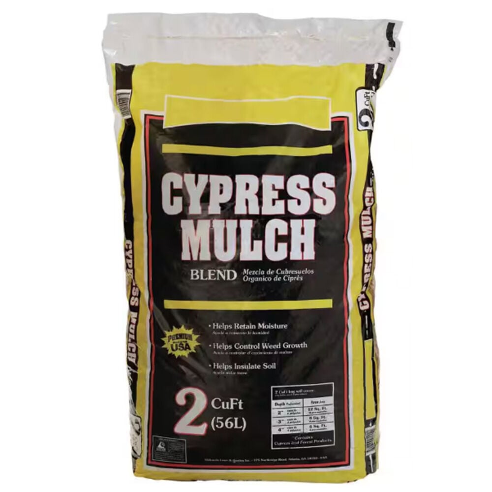 image of Cypress Mulch, 2 cu ft