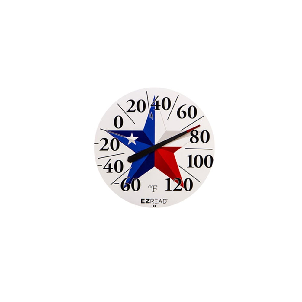 image of 12.5 in Texas Star Dial Thermometer