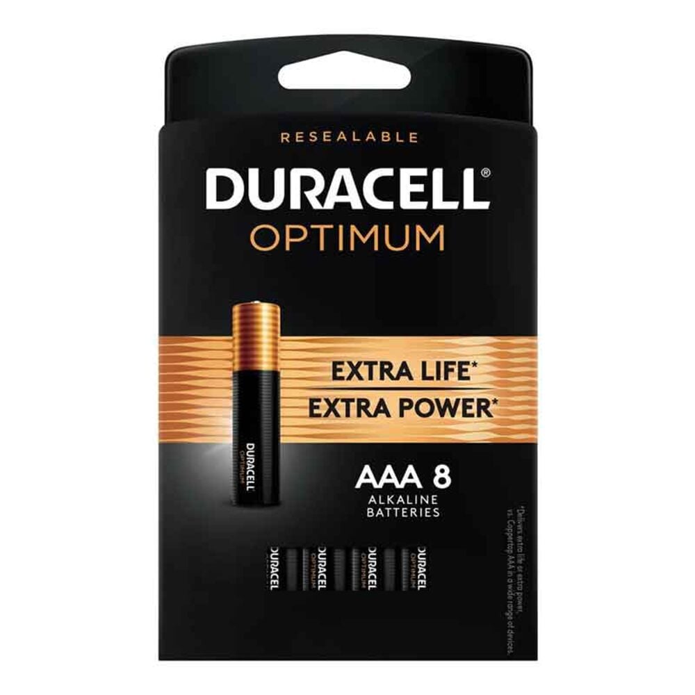 image of Optimum Alkaline AAA Battery, 8 pack
