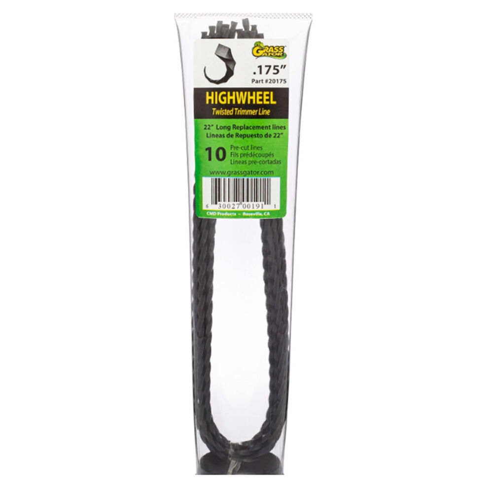 image of .175 Pre-Cut Highwheel Trimmer Line, 10 pc
