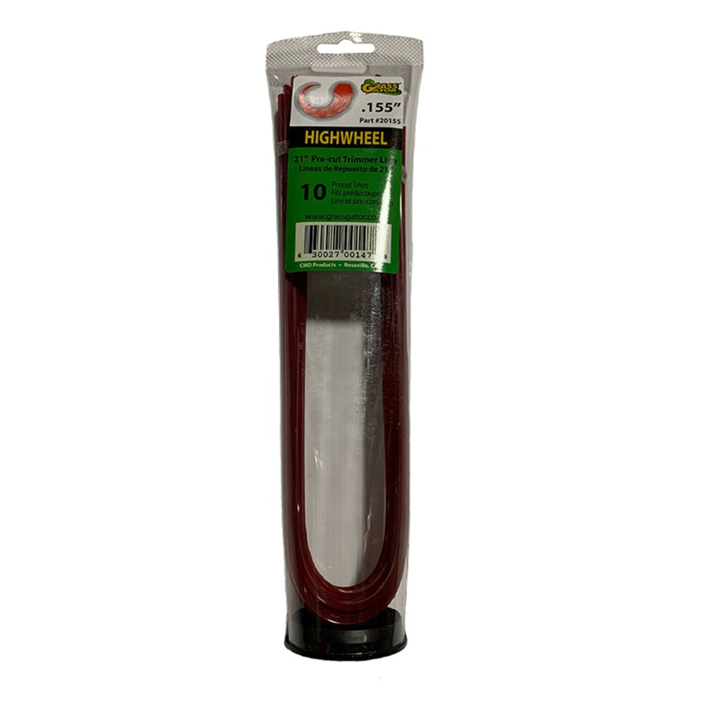 image of Commercial Grade Pre Cut Trimmer Line, 24 piece, 0.155 in x 21 in