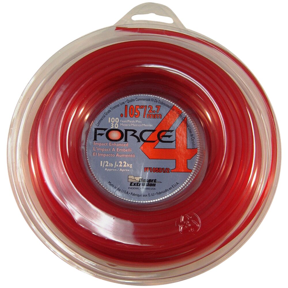 image of Commercial Grade Mid Range Round Grass Trimmer Line, 0.105 in x 100 ft