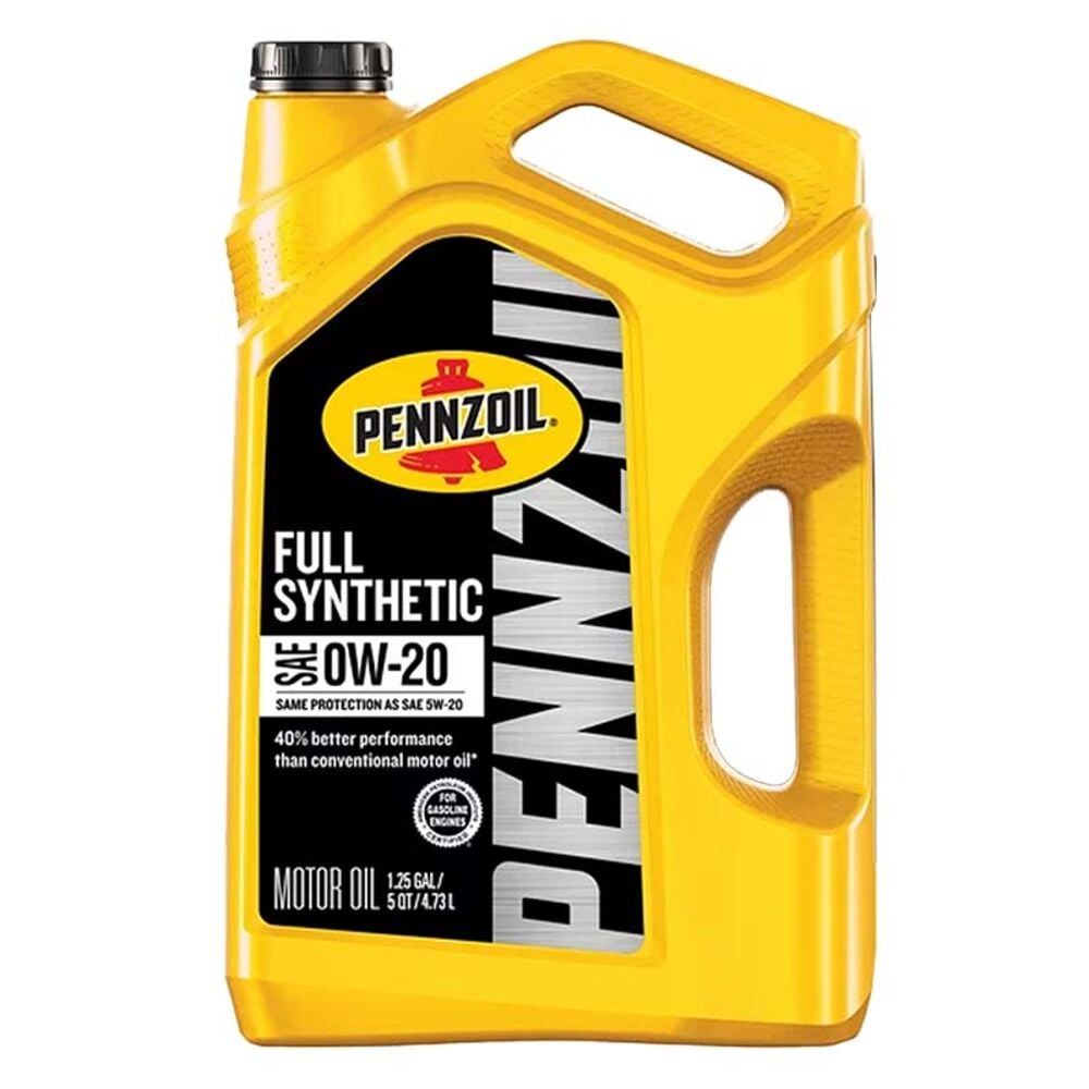 image of Full Synthetic Motor Oil - 0W20, 5 Qt