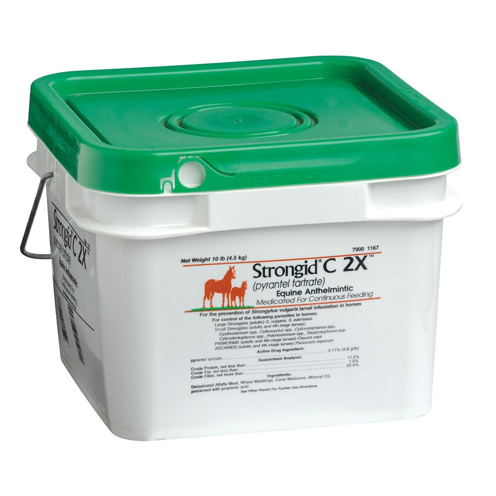 image of Strongid C 2X Horse Dewormer, 10 lb