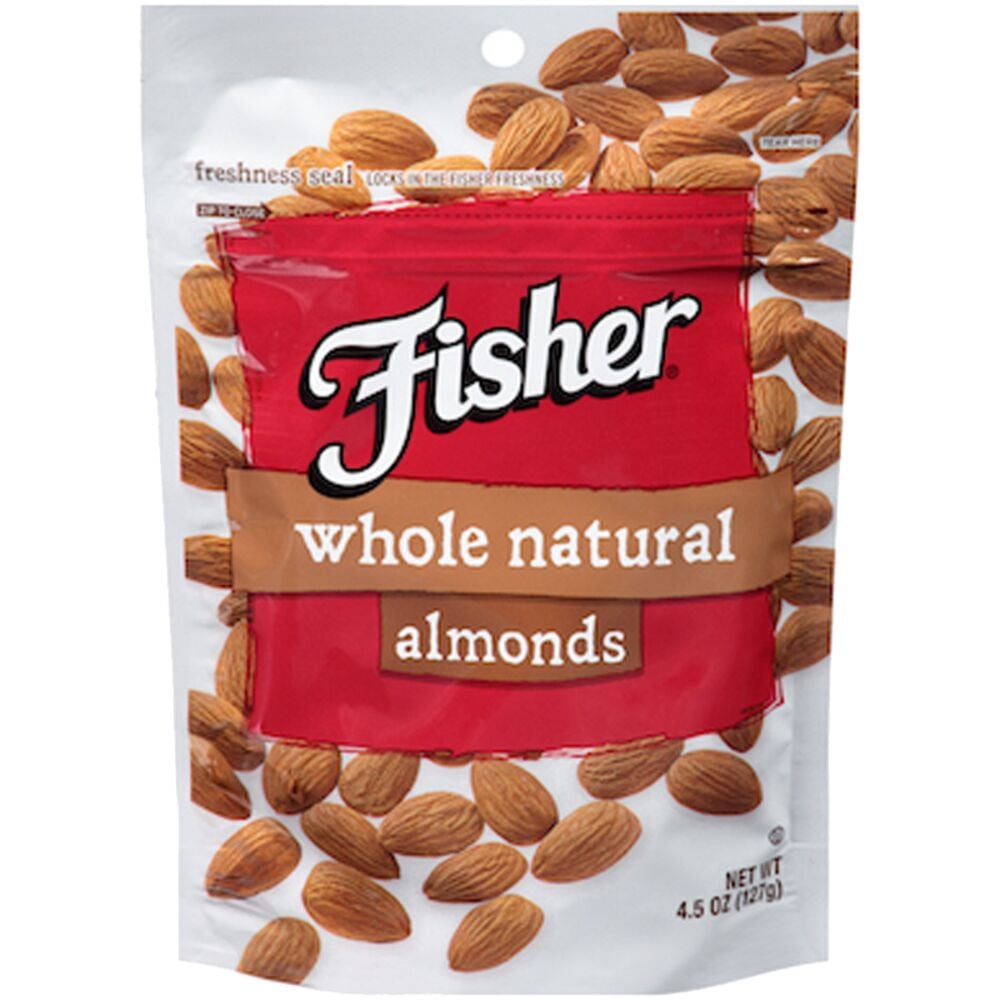 image of Whole Natural Almonds, 5 oz