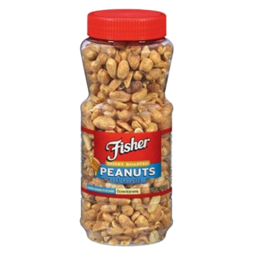 image of Dry Honey Roasted Peanuts, 14 oz