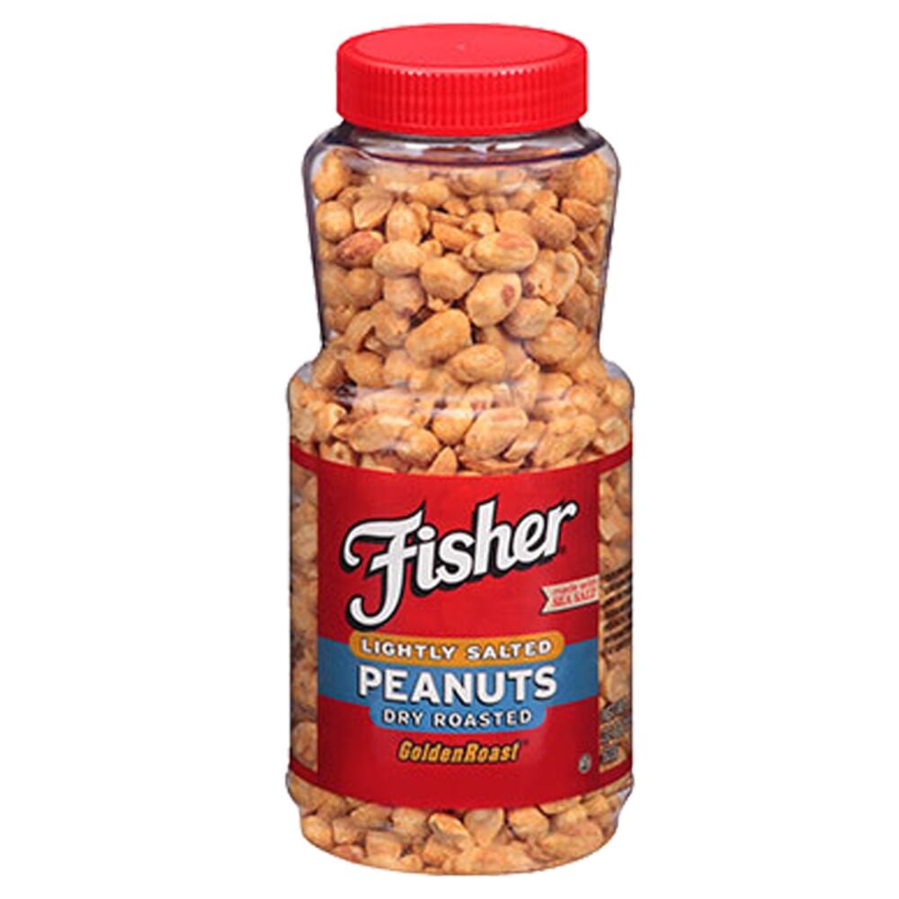 image of Dry Roasted Peanuts, Lightly Salted, 14 oz
