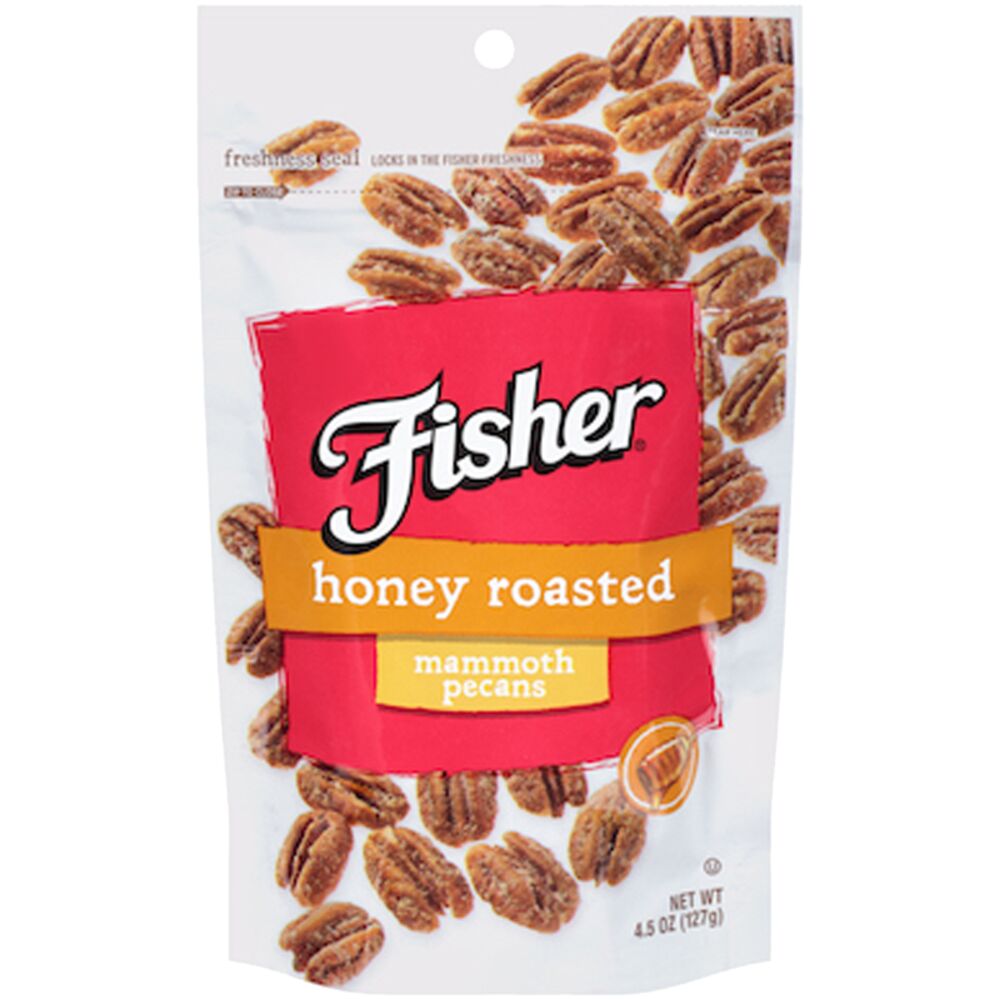 image of Honey Roasted Mammoth Pecans, 4.5 oz