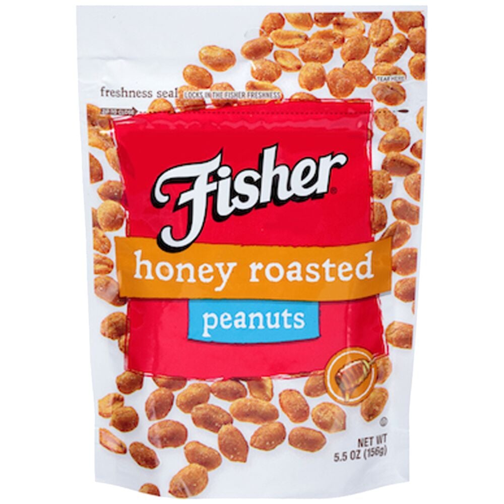 image of Honey Roasted Peanuts, 36 oz