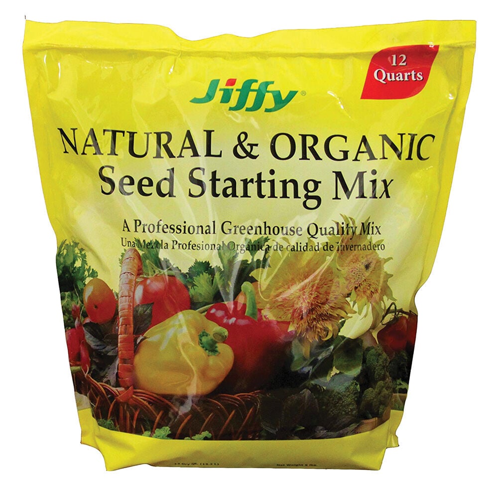 image of Natural and Organic Seed Starting Mix, 12 qt