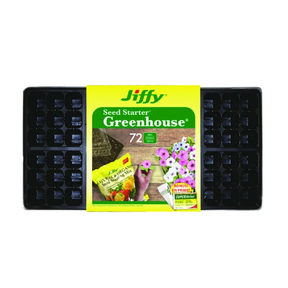 image of 72 Cell Seed Starter Greenhouse With Superthrive