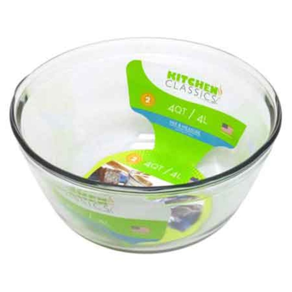 image of 4-qt Glass Mixing Bowl