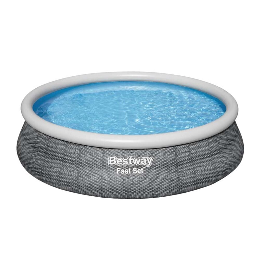 image of Fast Set 15-foot x 42-inch Round Inflatable Pool