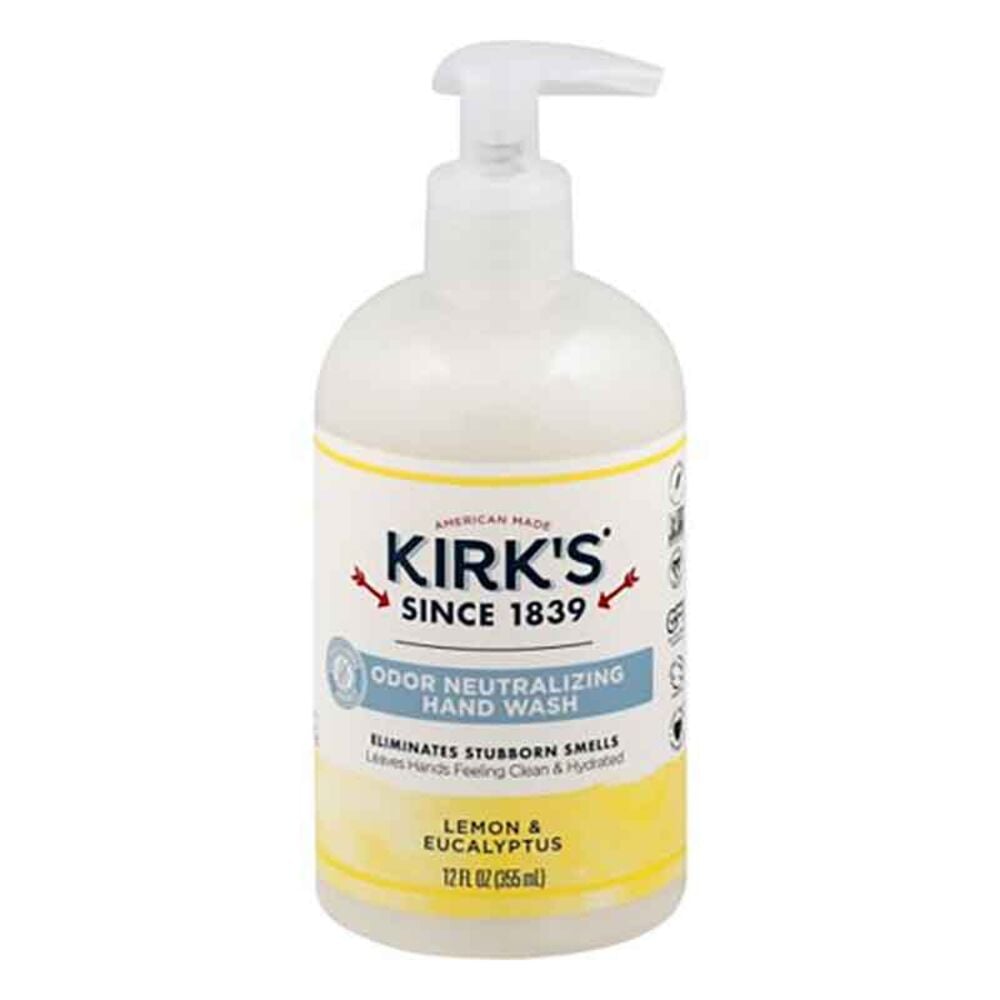 image of Odor Neutralizing Lemon & Eucalyptus Hand Wash, 12 oz